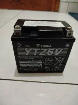 Aki Motor YUASA YTZ6V