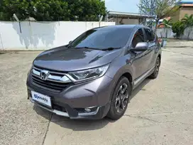 Pajak Panjang - Honda CRV 1.5 Turbo Bensin-AT 2019 Abu-Abu (TJS)