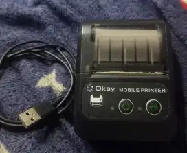 Okay Mobile Printer Thermal Bluetooth Second (200 Nego)