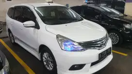 Nissan Livina 2015 Facelift HWS A/T Putih Low KM Pajak Panjang Dp 10Jt