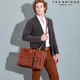 Tas Kulit The Bridge Firenze 1969 Briefcase Story Uomo