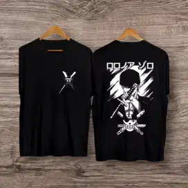 Kaos/T-shirt Distro Hitam XL