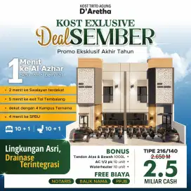 Dijual Kost Baru 2 lantai di Tirtoagung Banyumanik