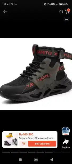 Sepatu safety JBS Sneakers