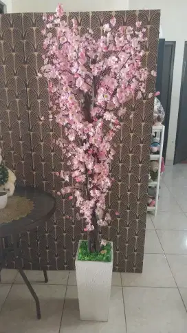 Jual pot kembang sakura sintetis tinggi 170 cm