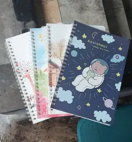 Buku Spiral A5 Fancy