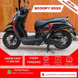 SCOOPY TAHUN 2022 PAJAK ON KUNCI 2 SIAP PAKE NO KENDALA SIAP GASS