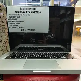 Jual macbook pro 2010 normal mulus nego tipis