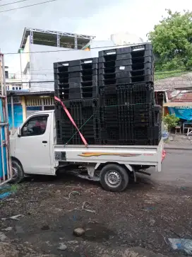 Distributor pallet plastik baru bagus palet plastik bekas murah