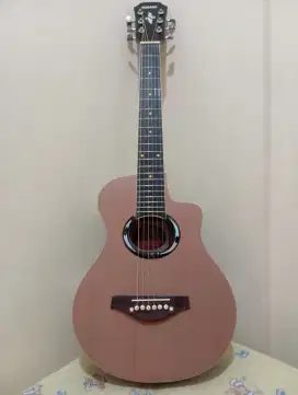 Gitar akustik 3/4 custom sudah tanam besi model apx