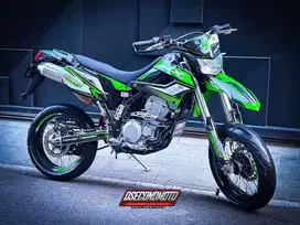 KLX 250 SUPERMOTO SIAP GAS TRABAS MESIN SEHAT