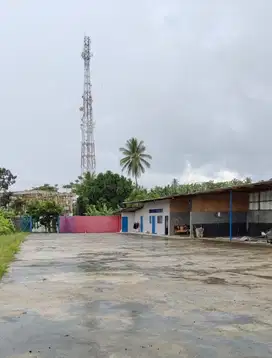 Dijual sebidang tanah ,tempat usaha bengkel