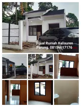 Jual Rumah Baru Murah di Kalisuren Parung Bogor luas 202m2