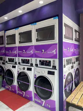 PAKET USAHA LAUNDRY KOIN FREE TAB & CCTV