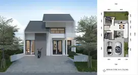 Rumah baru minimalis modern di Wonoayu Sidoarjo