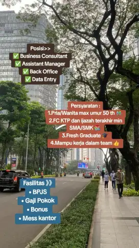 UPDATE LOKER BULAN DESEMBER