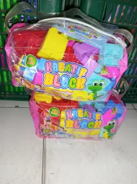 Mainan Anak Block Tas Isi 56pcs