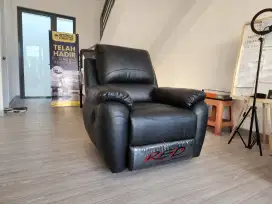 Sofa recliner hitam