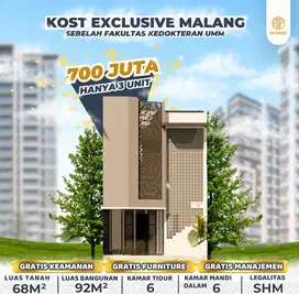 KOST MALANG MURAH SAMPING FAKULTAS KEDOKTERAN UMM