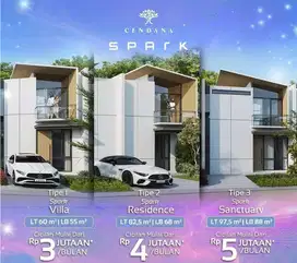 CENDANA SPARK LIPPO CIKARANG DP 0CASHBACK BOOKING FREE BIAYA KPR