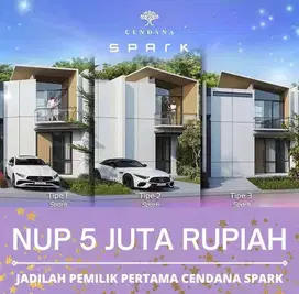 CENDANA SPARK LIPPO CIKARANG #RUMAH TANPA DP #CUKUP BOOKING 5 JUTA