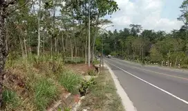 Tanah strategis pinggir jalan raya Ampel Boyolali