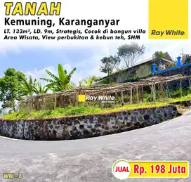 Dijual Tanah Area Wisata Kemuning Karanganyar