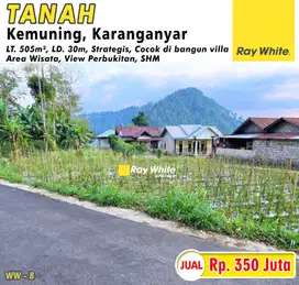 Dijual Tanah Area Wisata Cocok untuk Villa Kemuning karanganyar