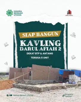 Tanah kavling syariah tampa ribah di dekat Gowa dan maros