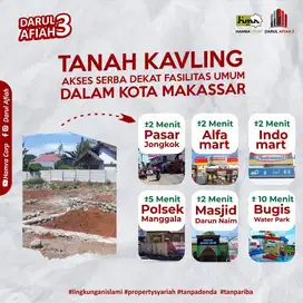 Tanah kavling syariah tampa adanya uang ribah di tengah kota Makassar