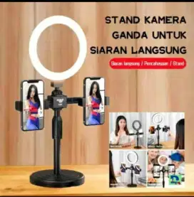 STAND TRIPOD MINI HOLDER HP MEJA+RING