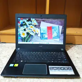 Acer aspire E 14 Core i5-7200U Ram 8gb SSD 256gb VGA Nvidia 940mx 2gb