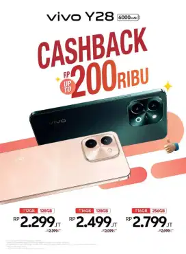 Promo Cashback Up To 200