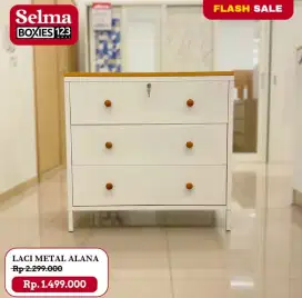 Drawer laci bahan metal