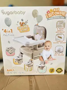 Jual kursi makan anak surgarbaby 4in1