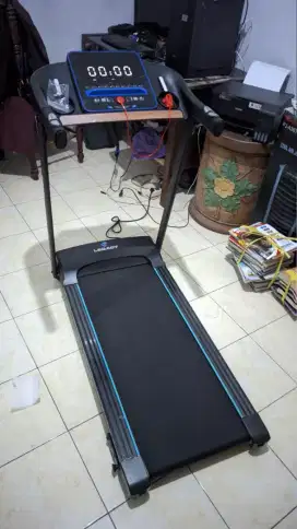 Treadmill elektrik Legacy Blue Elford alat olahraga