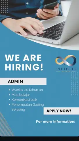 DICARI LOKER UNTUK ADMIN