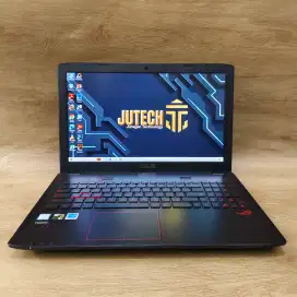 Laptop Gaming Asus ROG Core i7 Gen 6 Ram 16GB Dual VGA Mouse Baru