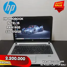 Latop kantor Hp probook intel i5