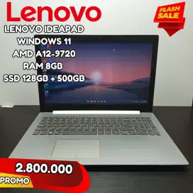 Jual laptop editing dan gaming lenovo ideapad