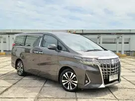 Toyota Alphard G 2.5 At. Tahun 2019. Coklat. Perfect cond