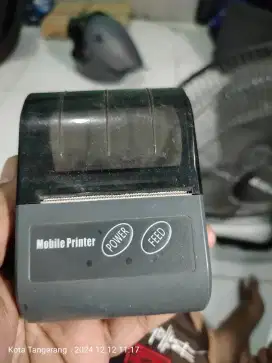 Mobile printer bluetooth