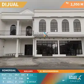 Dijual Ruang Usaha di Poros Jalan Raya Kidangbang Kab. Malang