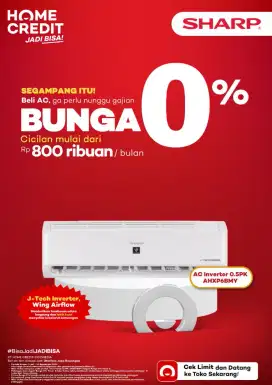 PROMO AC SHARP INVERTER