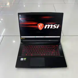 JUAL LAPTOP GAMING MSI GF65 INTEL CORE i5 Gen 10 NVIDIA RTX3060 6GB