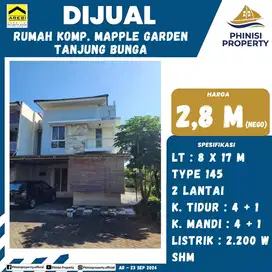 DIJUAL Rumah Kompleks The Maple Tanjung Bunga