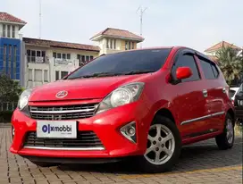 KM LOW TDP 4,JT Daihatsu Ayla 1.0 M Bensin-MT Merah 2016