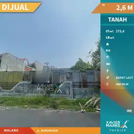 Dijual Cepat Tanah Luas Di Area Perumahan Borobudur Malang