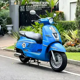 Dijual Cepat Peugeot Django Sport 150cc Tahun 2015 Warna Biru PERFECT