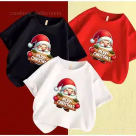 BAJU NATAL ANAK DAN DEWASA / BAJU NATAL COUPLE KELUARGA / SINTERKLAS